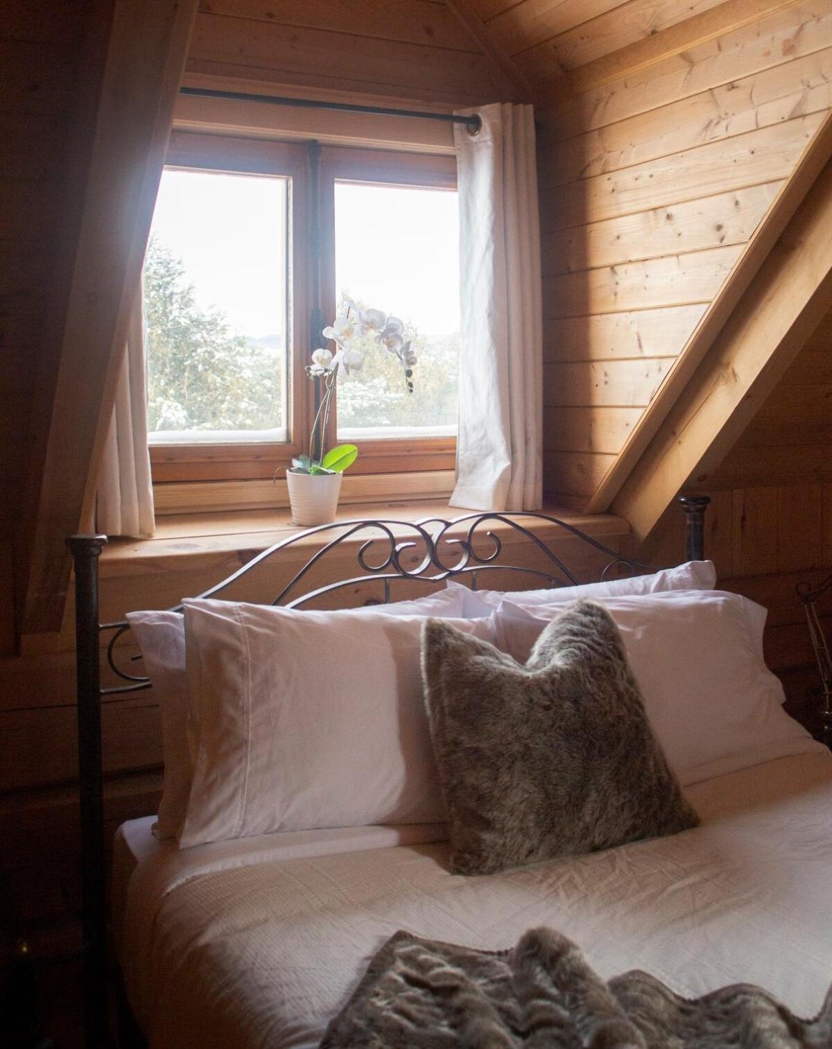 Hebergement "La Maison En Bois Rond" Sainte-Marie Quarto foto