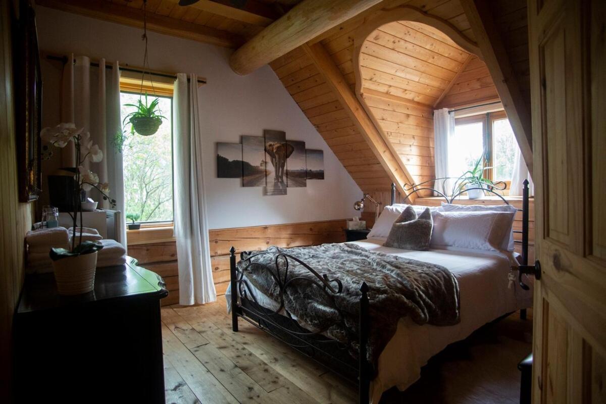Hebergement "La Maison En Bois Rond" Sainte-Marie Quarto foto